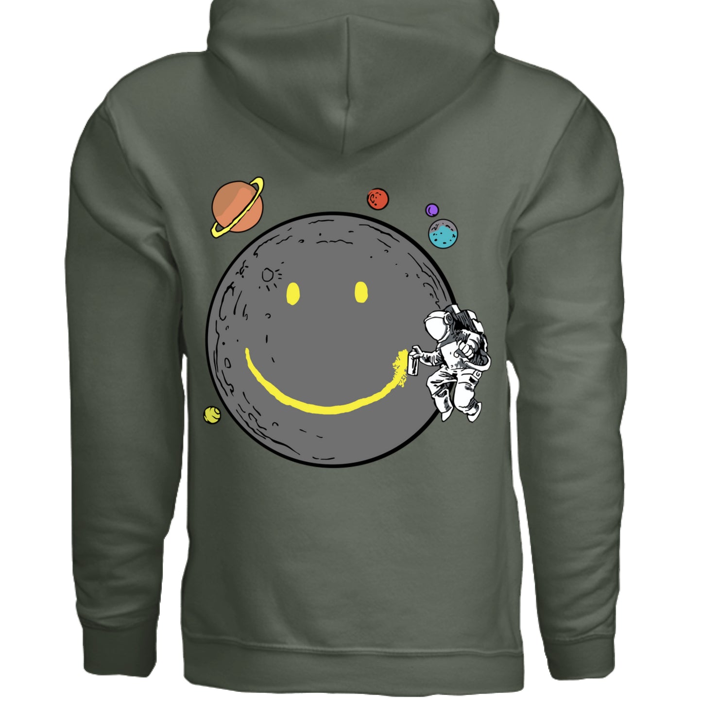 MILITARY GREEN - BACK