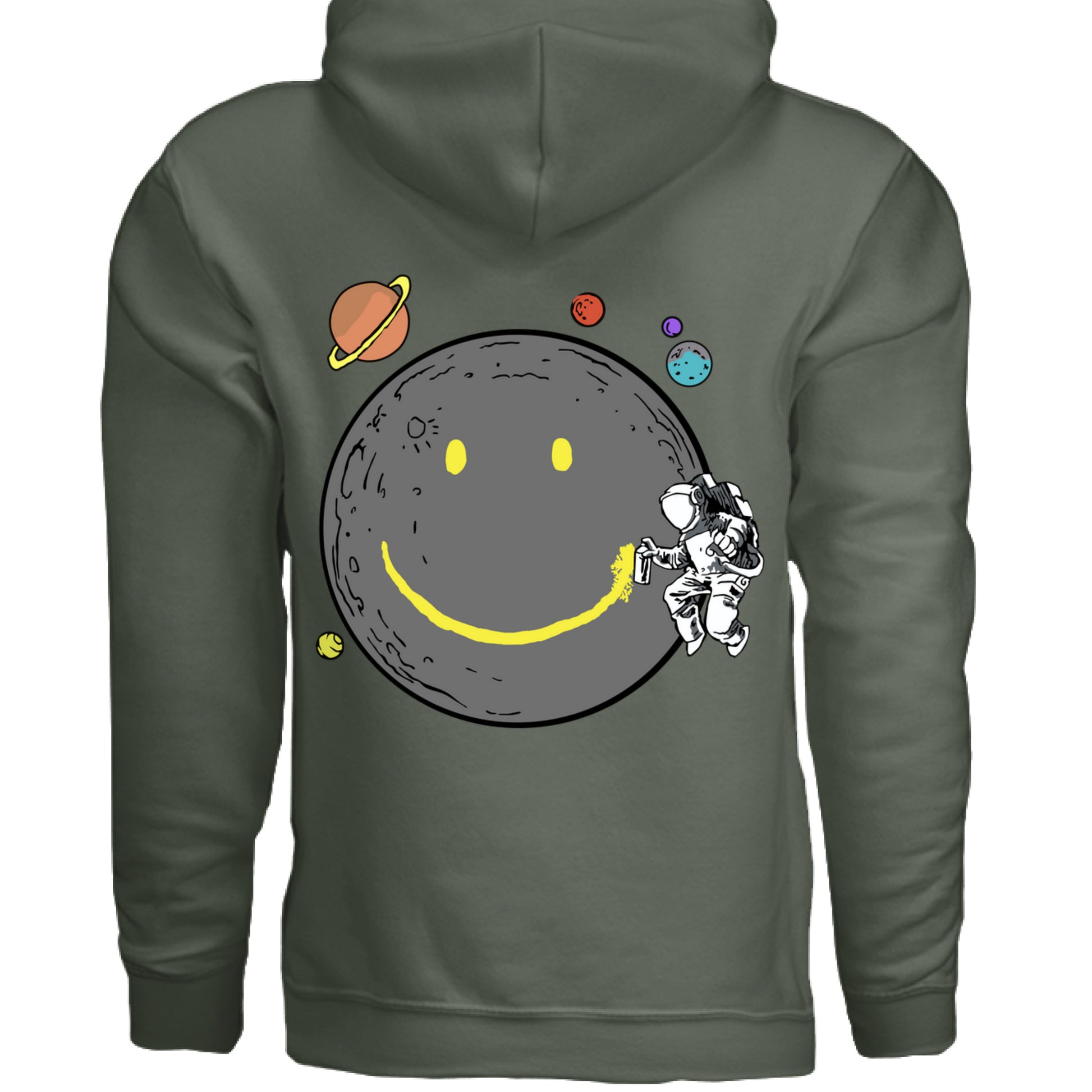 MILITARY GREEN - BACK